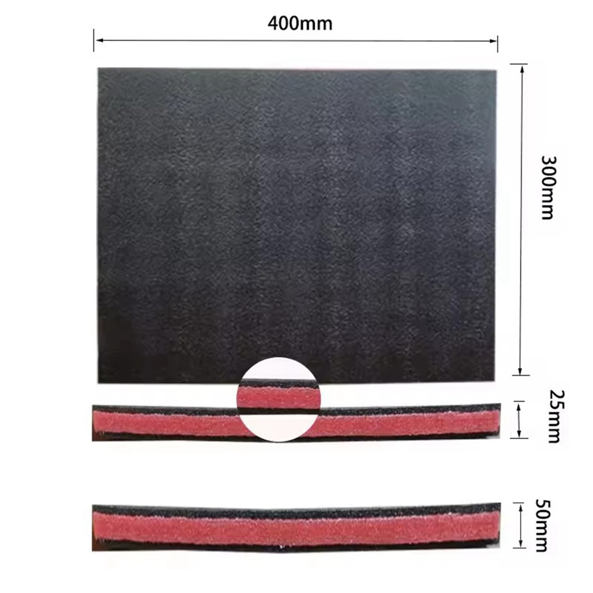 Polyurethane Foam Sheet - A24I 공구함 폼, 절단 가능한 폴리우레탄