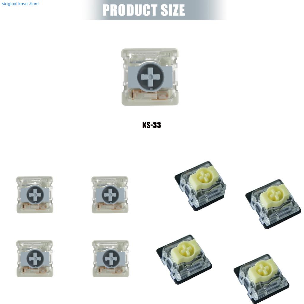 Gaming Keyboard That Is Quiet - 76HD 4pcs 로우 프로파일 스위치 작동