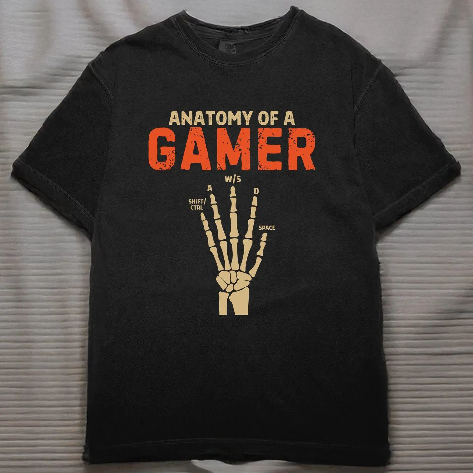 Gaming Keyboard Hand - 게이머 손의 해부학 해골 구조 WASD