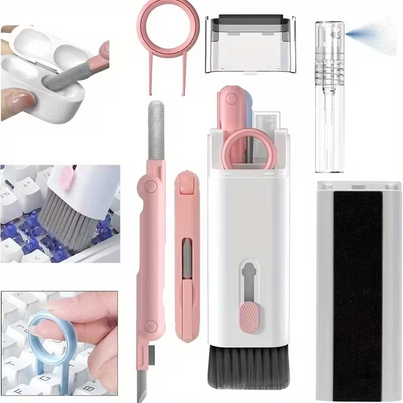 Keycap Puller Ring - 7 in 1 이어폰 청소 브러쉬