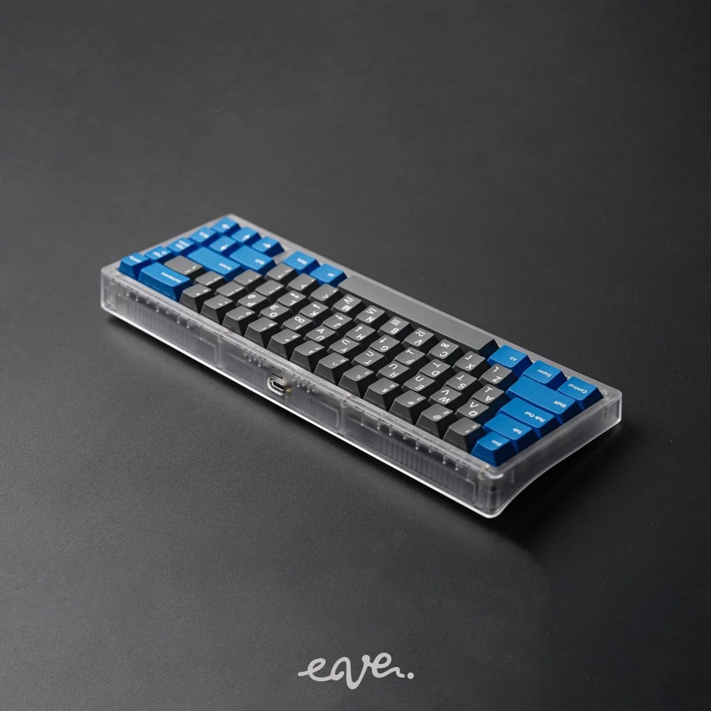 Keyboard Gaming Transparent - Swagkeys EAVE65 기계식 키보드 키트 가스켓
