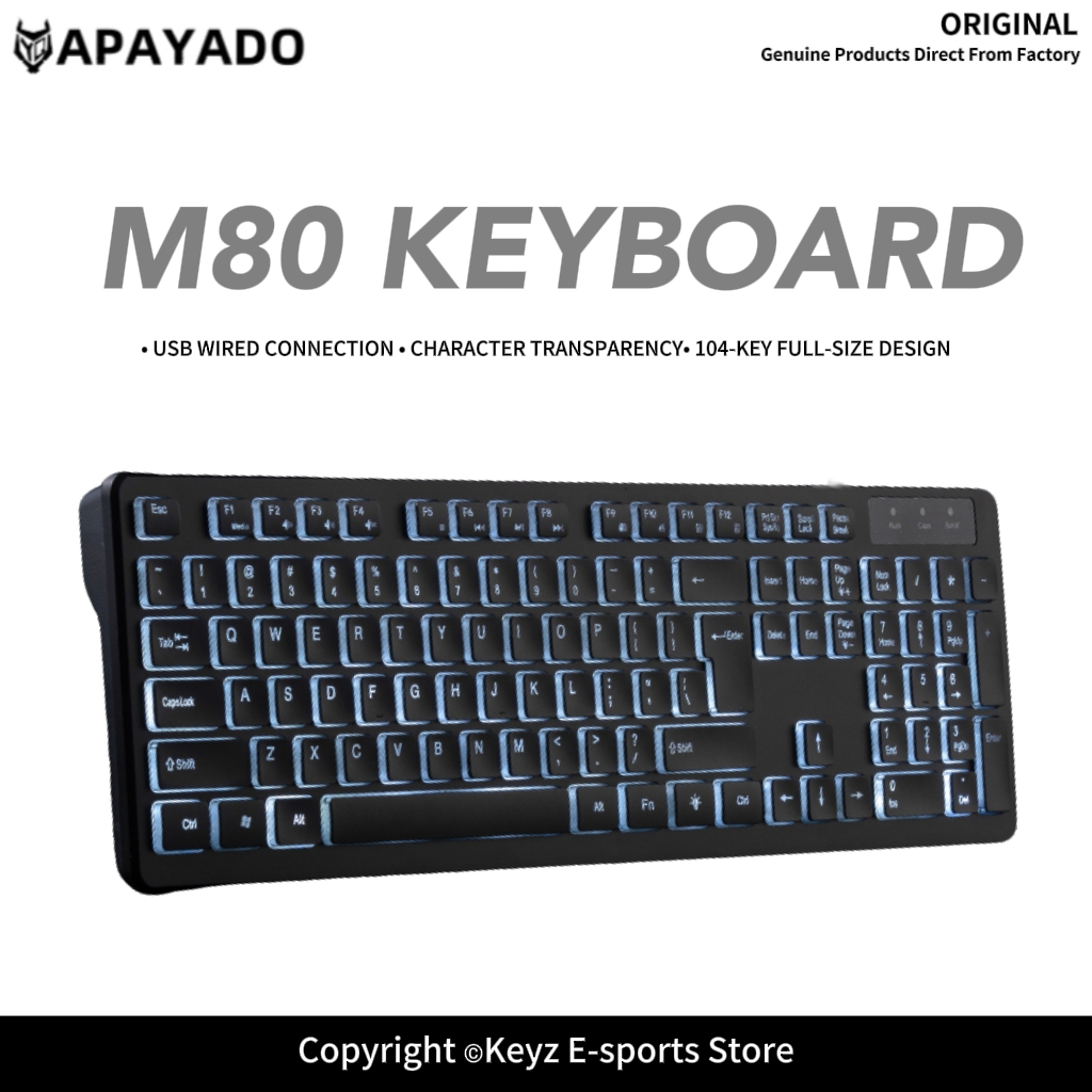 Gaming Keyboard That Is Quiet - 유선 USB 게이밍 키보드 초슬림 초콜릿