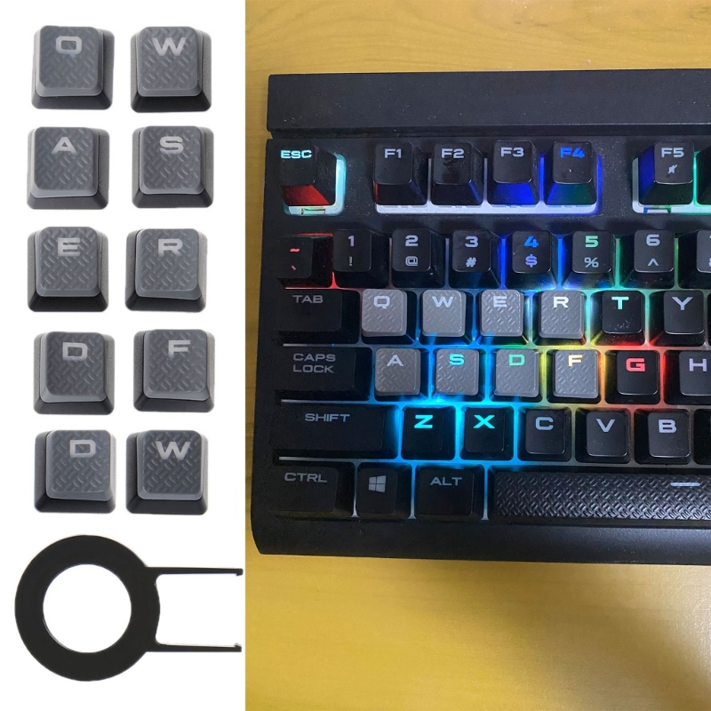 Gaming Keyboard Corsair - 10 키 백라이트 키캡 해적 K70