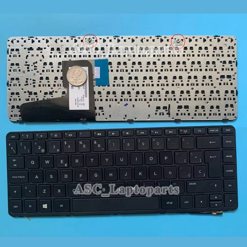 Gaming Keyboard Hp - HP 홈용 SpanishTeclado 키보드, 블랙 프레임,