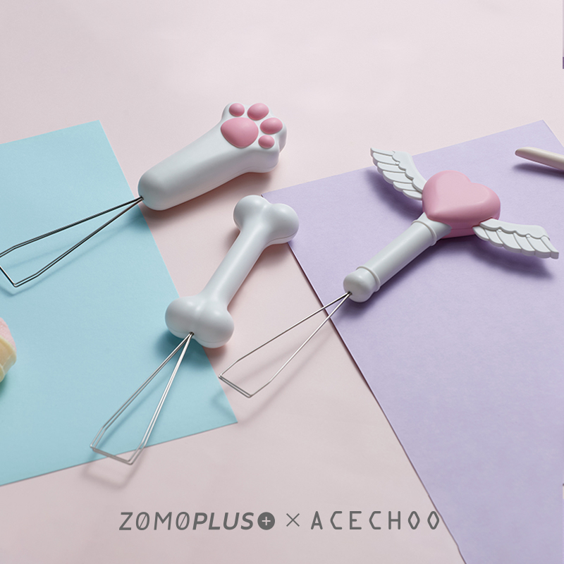 Keycap Puller Ring - ZOMO 귀여운 고양이 발 요정 스틱
