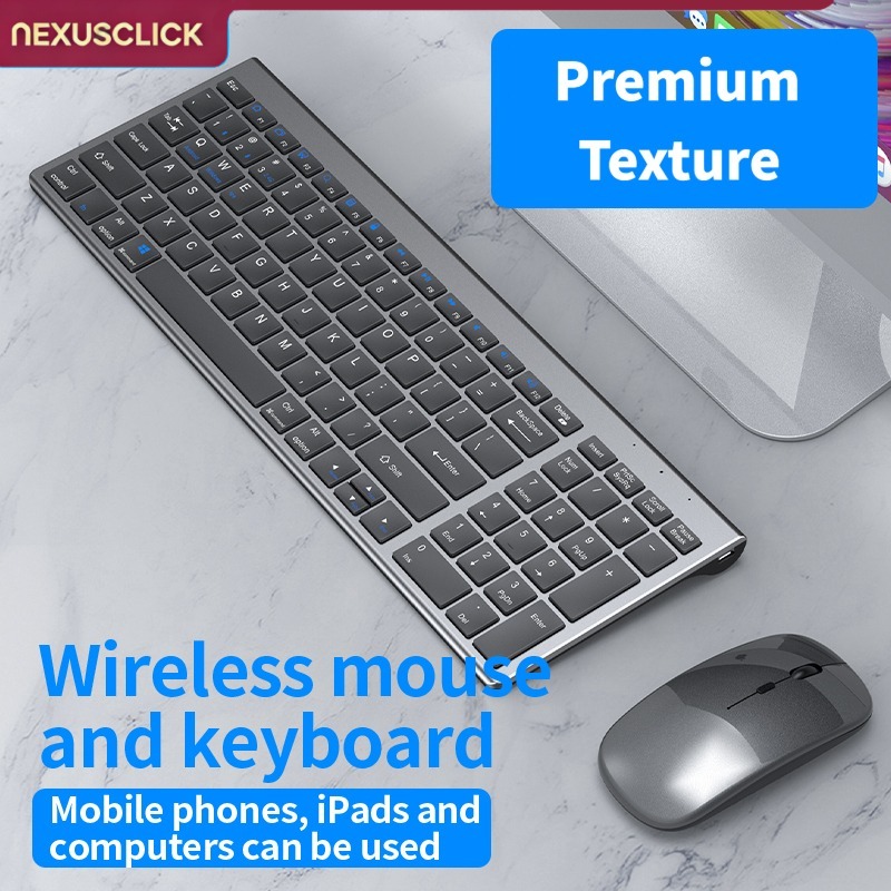 Gaming Keyboard That Is Quiet - NexusClick 무선 키보드 마우스 콤보 블루투스