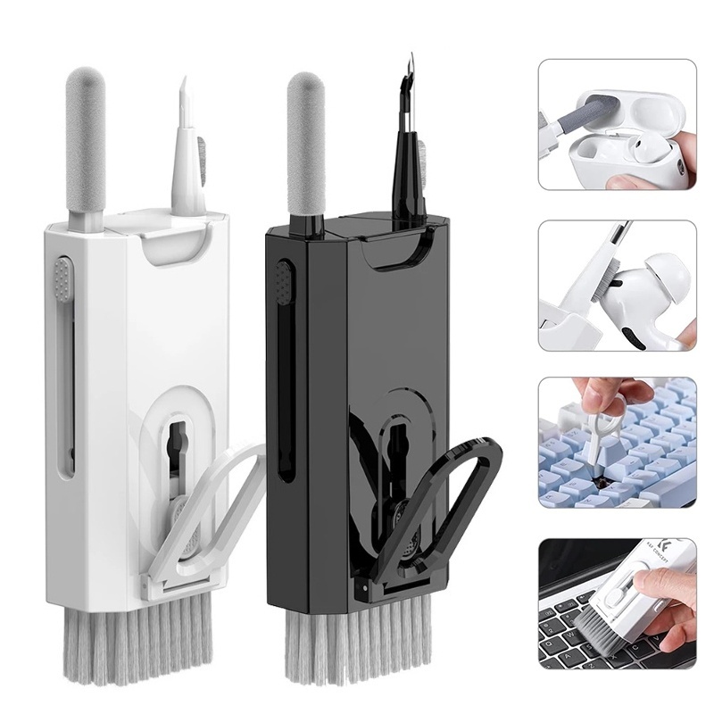 Keycap Puller Ring - 8 in 1 컴퓨터 키보드 클리너,