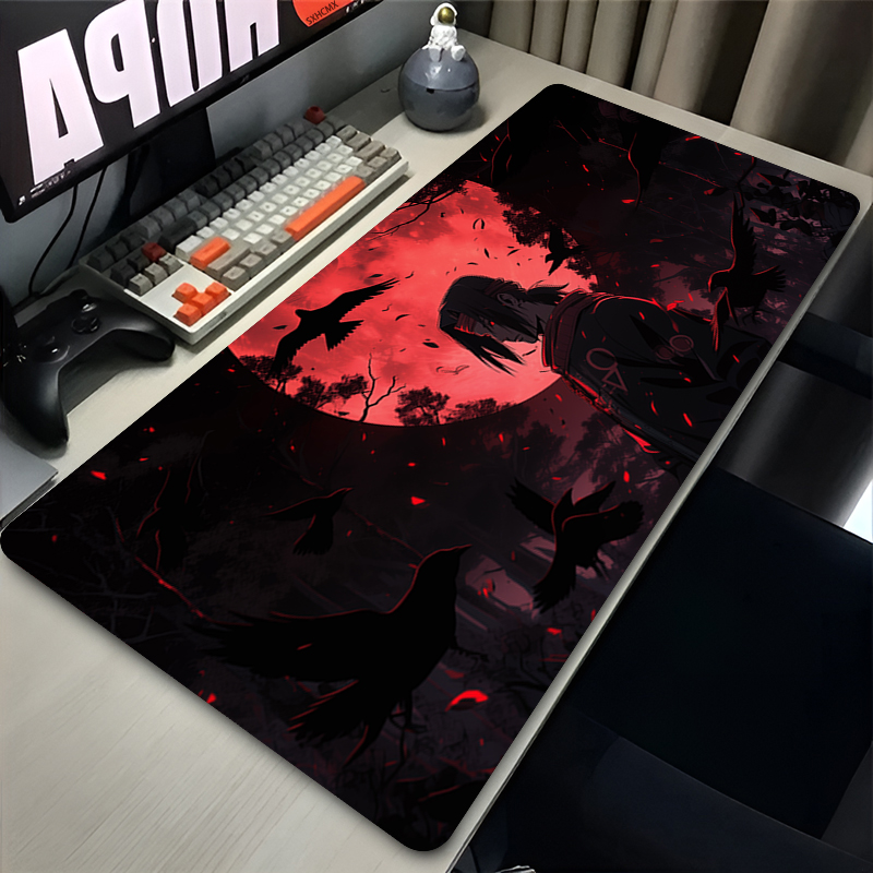 마우스 패드 게이머 대형 XXL Uchiha Itach - Gaming Keyboard Noise 리뷰 및 가격