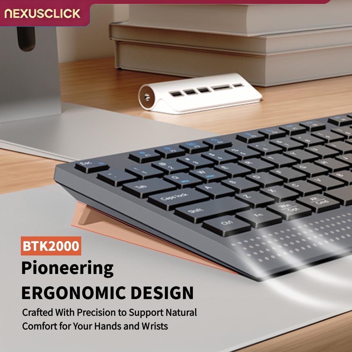 NexusClick 러시아어/영어 레이아웃 조용한 무선 - Gaming Keyboard That Is Quiet 리뷰 및 가격
