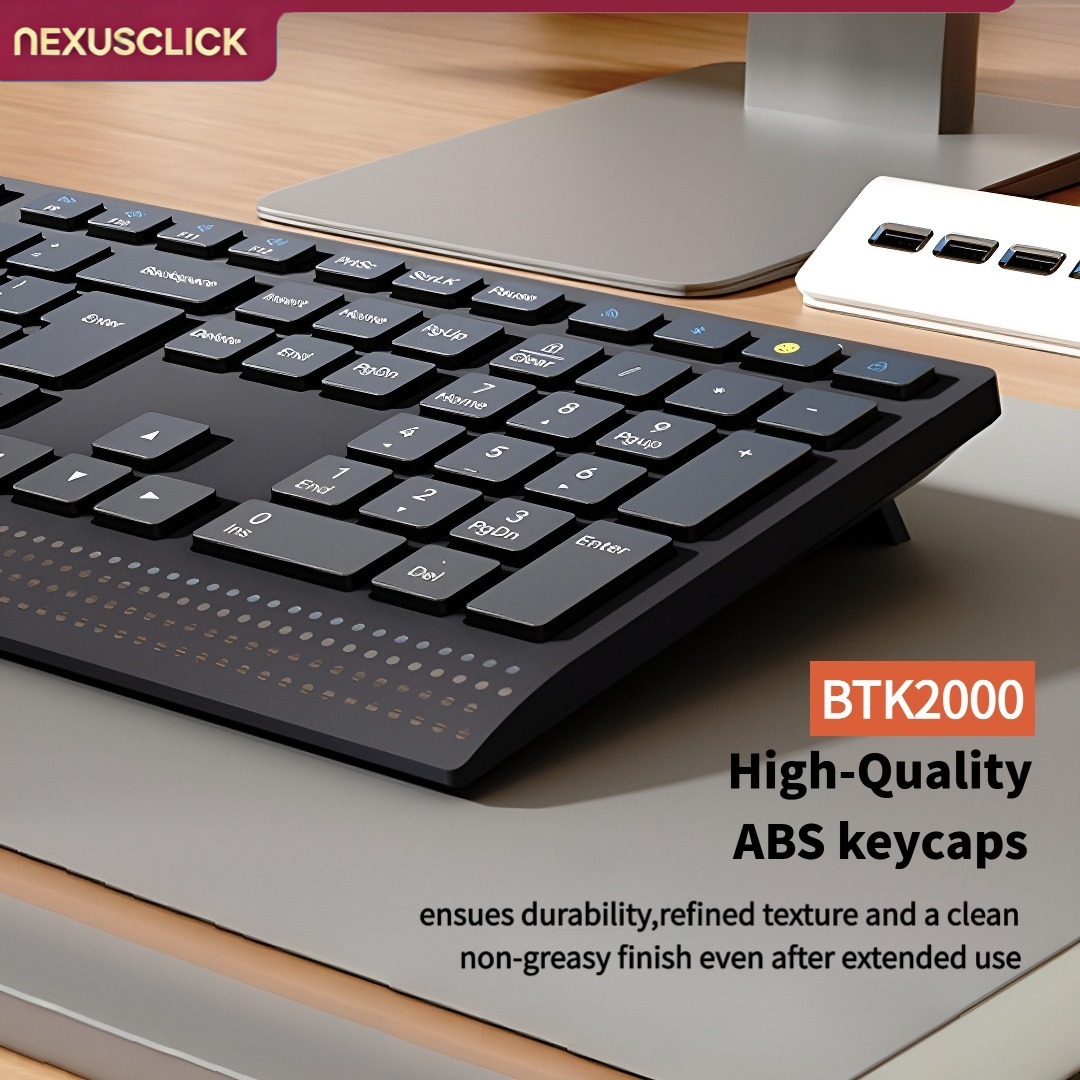 NexusClick 러시아어/영어 레이아웃 조용한 무선 - Gaming Keyboard That Is Quiet 리뷰 및 가격
