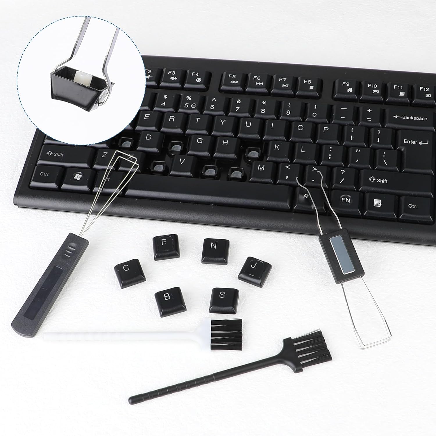 1 세트 키캡 제거 도구 세트, 2개의 스테인레스 스틸 - Keycap Puller Ring 리뷰 및 가격