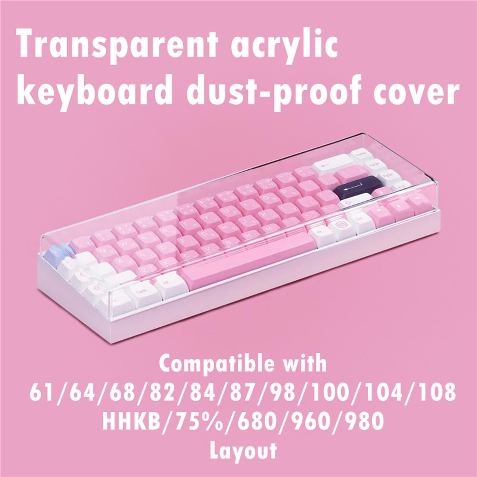108 키 키보드 먼지 커버 아크릴 투명 고성능 필름  - Keyboard Gaming Transparent 리뷰 및 가격