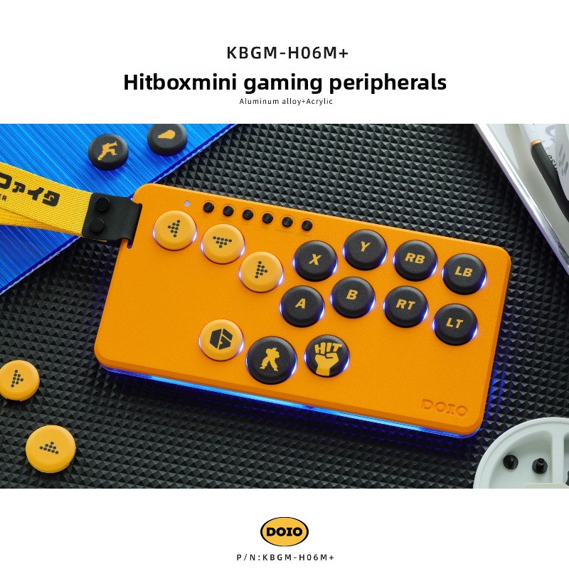 DOIO KBGM-H06M+ 휴대용 게임용 키보드 업그 - Gaming Keyboard Mini Mechanical 리뷰 및 가격