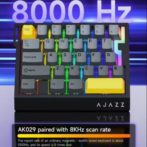 AK029 유선 한손 게이밍 키보드 HE 마그네틱 스위 - Gaming Keyboard Hand 리뷰 및 가격