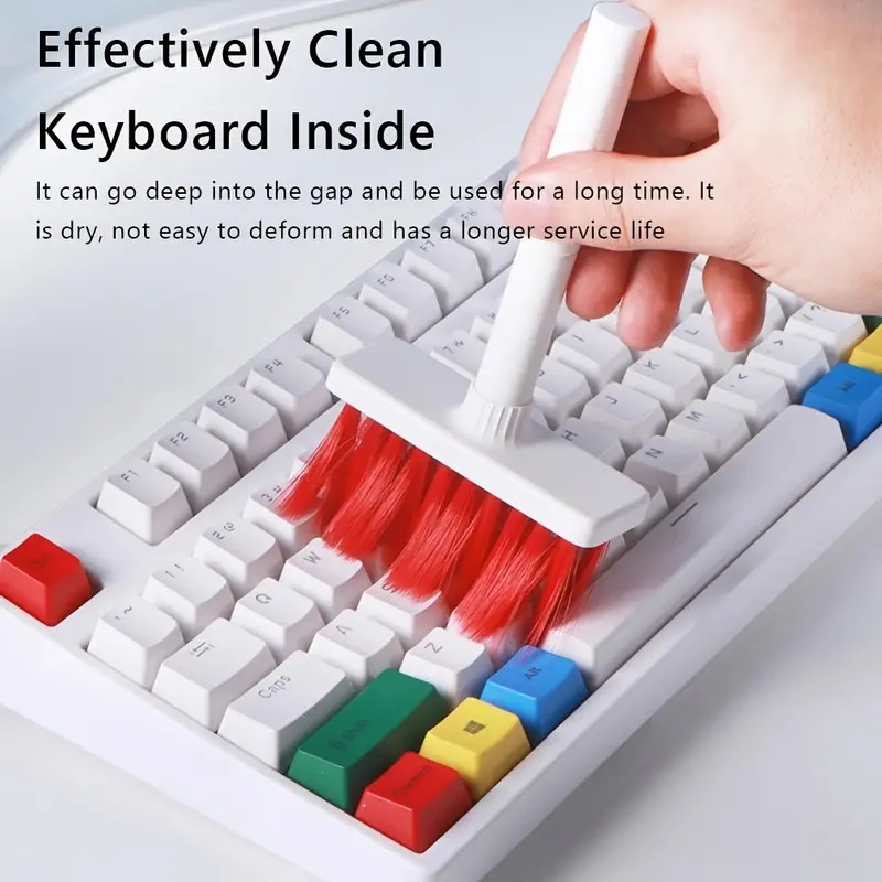 유니버설 컴퓨터 키보드 클리너 브러쉬 키트, 이어폰 청 - Keycap Puller Ring 리뷰 및 가격