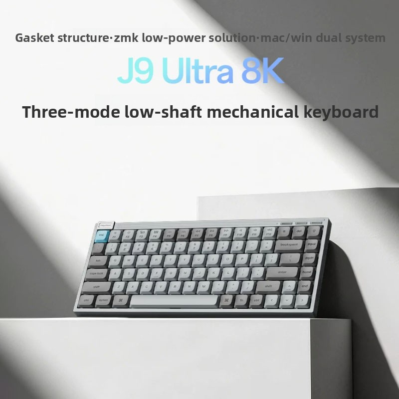 오리지널 J9Ultra 트리 모드 8K 로우 프로파일  - Gaming Keyboard That Is Quiet 리뷰 및 가격
