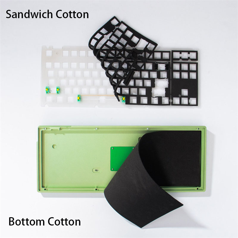 기계식 키보드 샌드위치 코튼 바닥 코튼 PORON Si - Gaming Keyboard No Noise 리뷰 및 가격