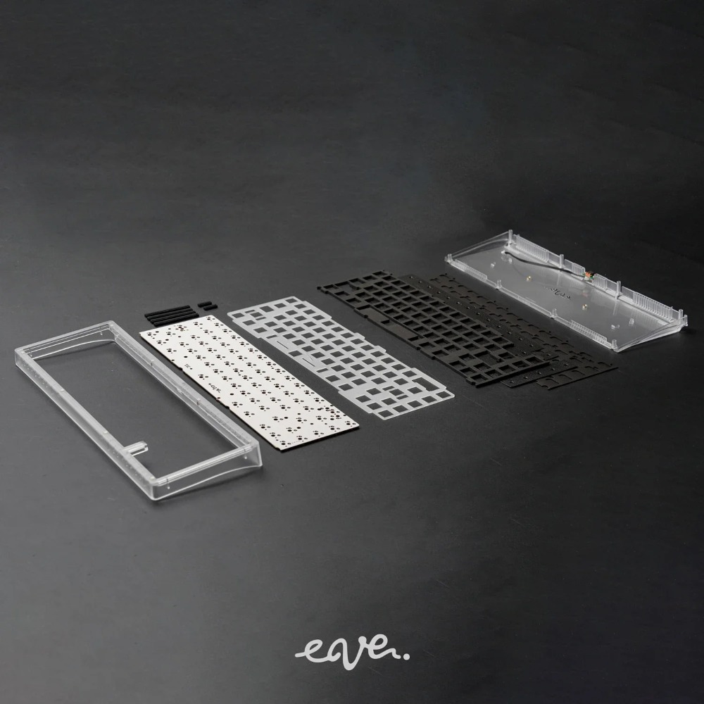 Swagkeys EAVE65 기계식 키보드 키트 가스켓 - Keyboard Gaming Transparent 리뷰 및 가격