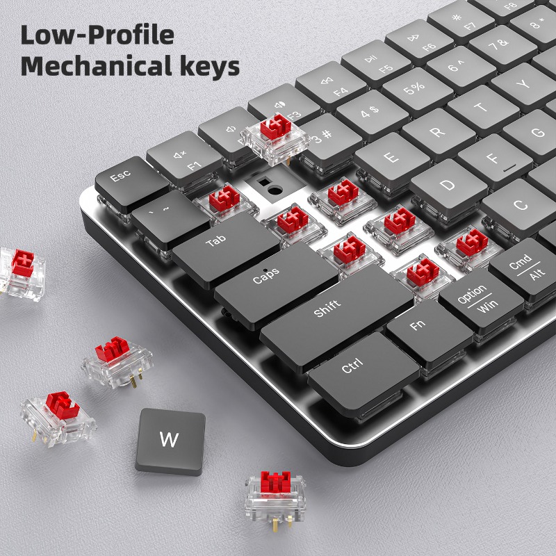 블루투스 듀얼 모드 초슬림 초콜릿 키캡 게이밍 저소음  - Gaming Keyboard That Is Quiet 리뷰 및 가격