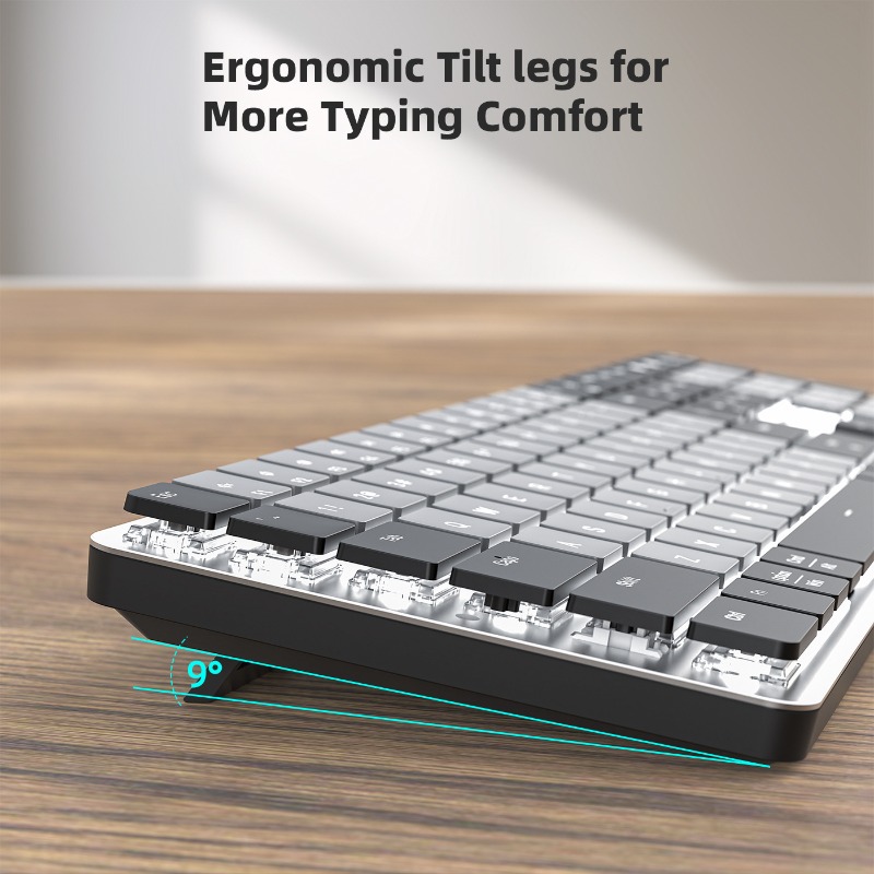 블루투스 듀얼 모드 초슬림 초콜릿 키캡 게이밍 저소음  - Gaming Keyboard That Is Quiet 리뷰 및 가격