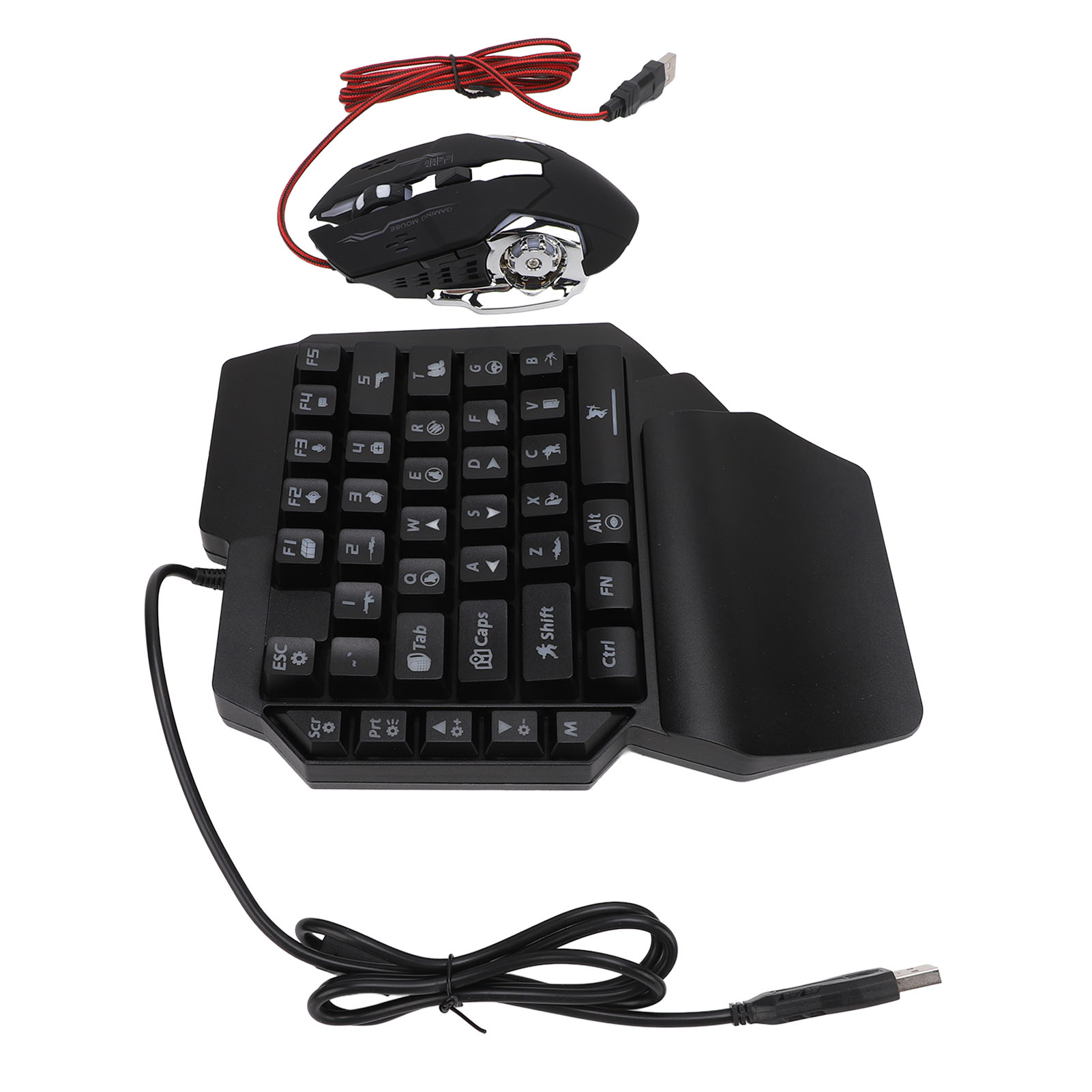 키보드 마우스 변환기 세트 반응형 한 손 키보드 마우스 - Gaming Keyboard Hand 리뷰 및 가격