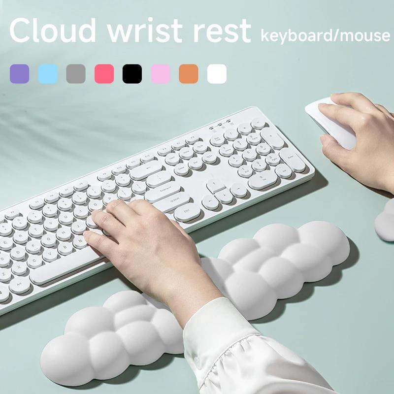 손목 받침대가 있는 마우스 패드 키보드 클라우드 미끄럼 - Gaming Keyboard Hand 리뷰 및 가격