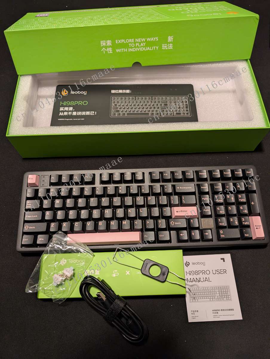 Hi98 Pro 알루미늄 기계식 게이밍 키보드 세 가지 - Gaming Keyboard Hand 리뷰 및 가격