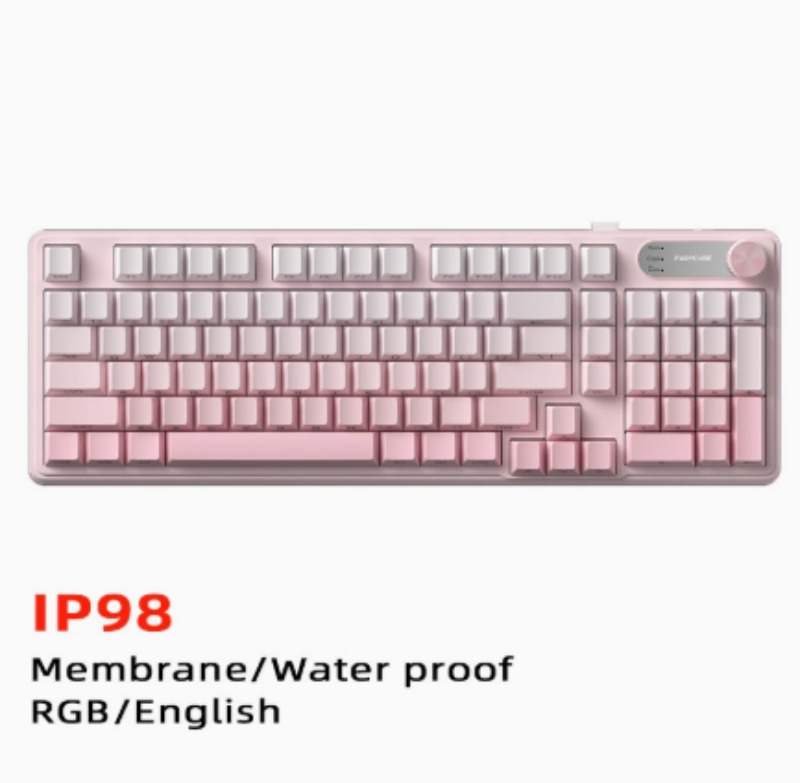 IP98 FURYCUBE 유선 게이밍 멤브레인 키보드  - Gaming Keyboard Ip98 리뷰 및 가격
