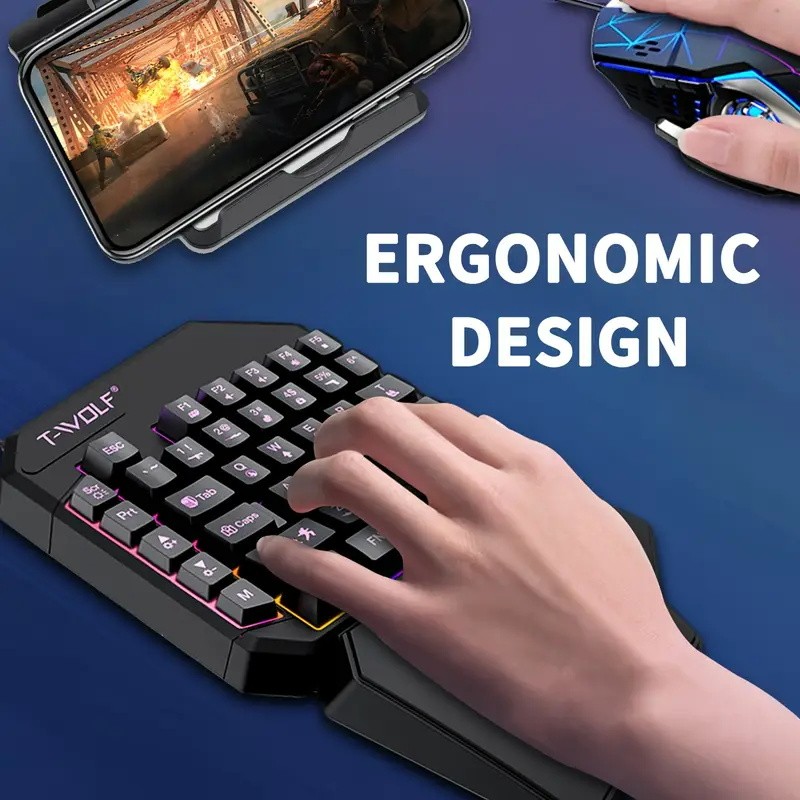 FocusOnPC TF900 2-in-1 모바일 게임  - Gaming Keyboard And Mouse Mobile 리뷰 및 가격