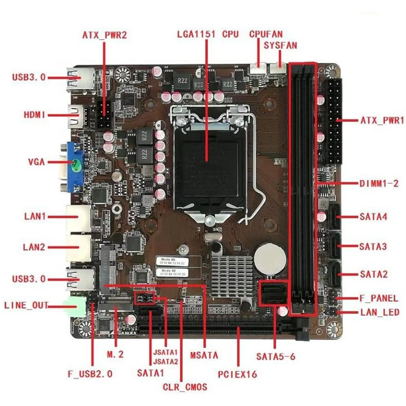 B365 미니-ITX 마더보드 LGA 1151 6베이  - Intel Cpu Core I5 리뷰 및 가격