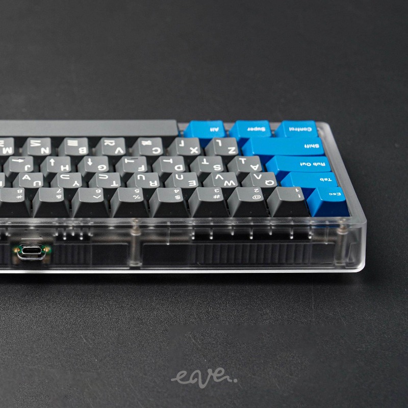 SW Eave65 싱글 모드 유선 키보드 키트 맞춤형  - Keyboard Gaming Transparent 리뷰 및 가격