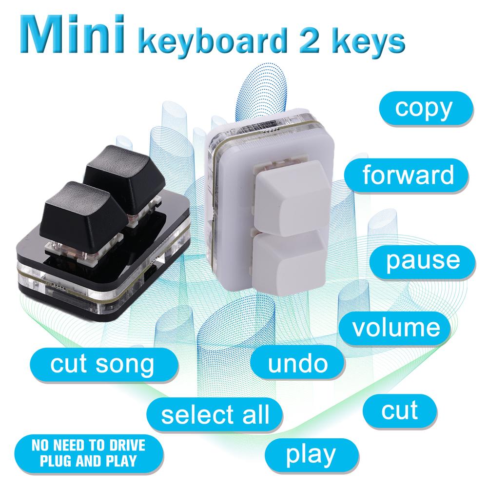 OSU 커스텀 2키 매크로 프로그래밍 키보드 RGB 미 - Gaming Keyboard Mini Mechanical 리뷰 및 가격