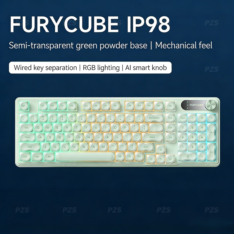 FURYCUBE IP98 유선 게이밍 멤브레인 키보드  - Gaming Keyboard Ip98 리뷰 및 가격