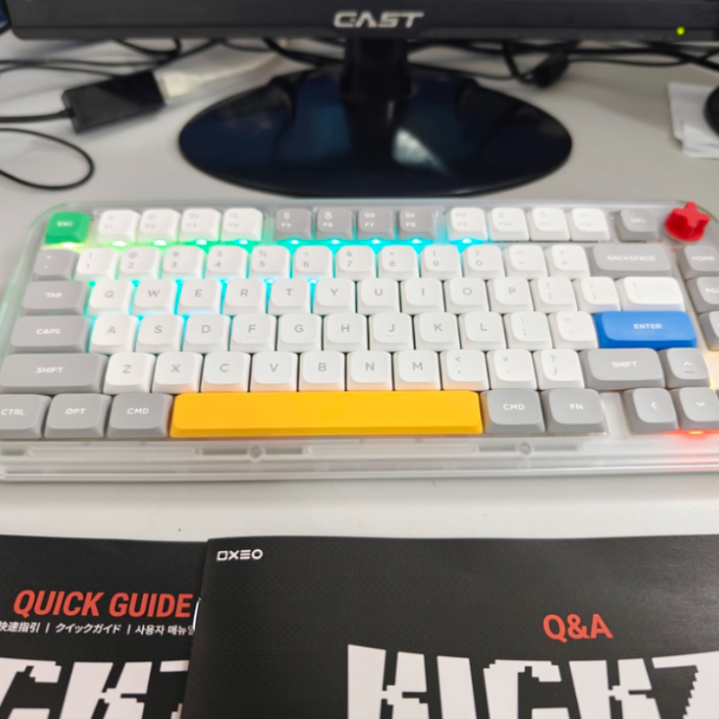 NuPhy Kick75 키보드 트라이 모드 블루투스 무 - Gaming Keyboard That Is Quiet 리뷰 및 가격