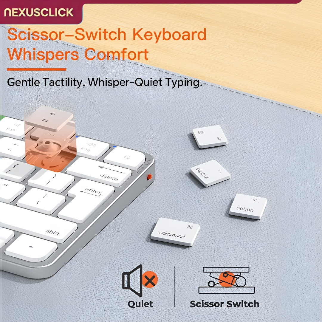 NexusClick 울트라 슬림 무선 키보드 마우스 콤 - Gaming Keyboard That Is Quiet 리뷰 및 가격