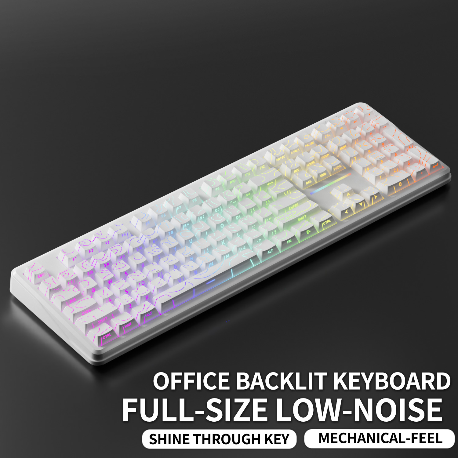 V108 Pro 유선 및 무선 키보드 블루투스 2.4G - Gaming Keyboard No Noise 리뷰 및 가격